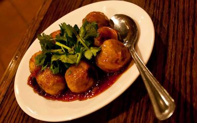 Porky Down’s lemon pork meatballs