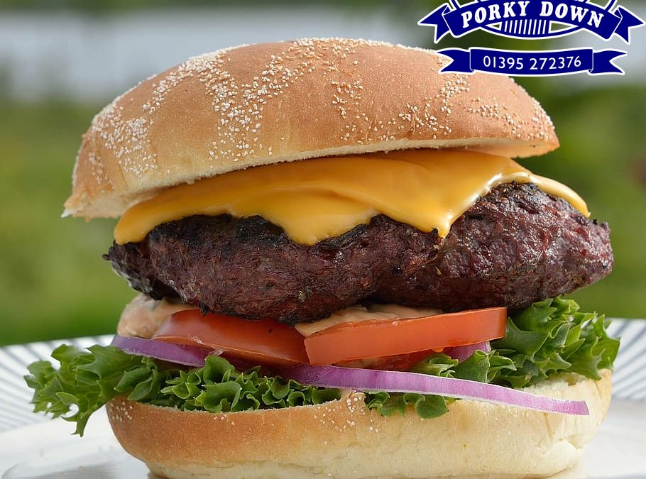 Porky Down’s popular beef burgers